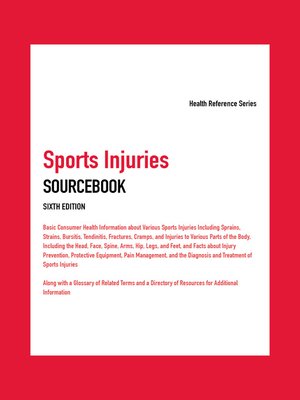 cover image of Sports Injuries Sourcebook